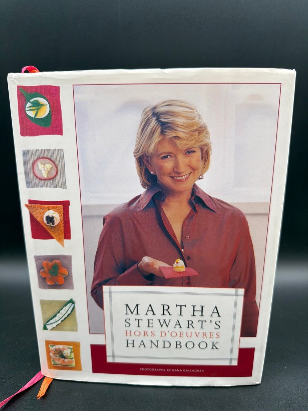 Vintage Martha Stewart's Hors d'Oeuvres Handbook 1999 1st Edition HC Dust Jacket